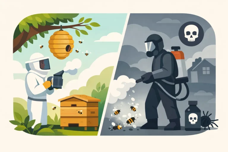 Bee Removal Versus Extermination Options