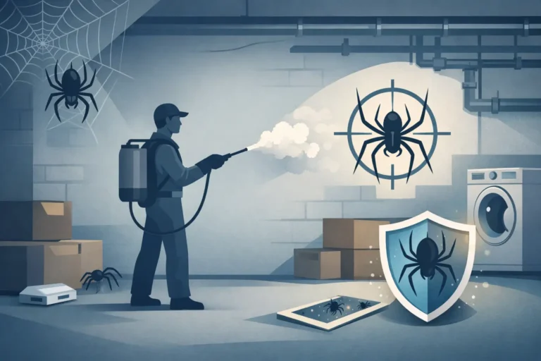 Spider Control for Basements That Works