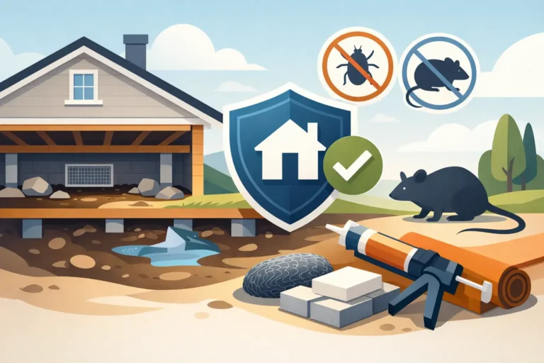 A Guide to Crawlspace Exclusion That Works