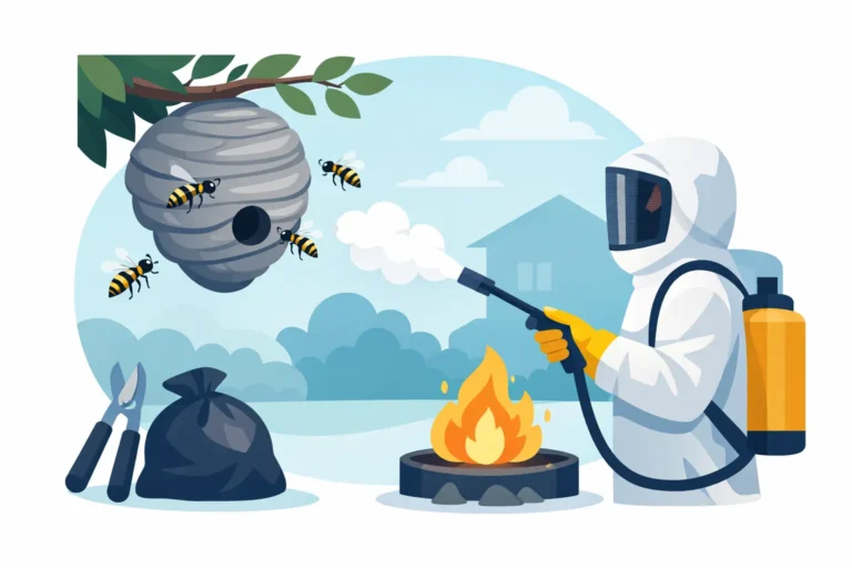 How to Remove Wasp Nests Safely