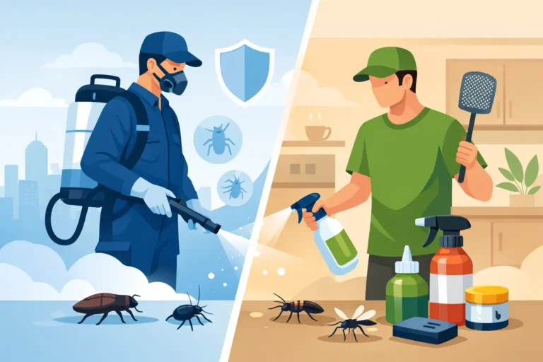 Professional vs DIY Pest Control