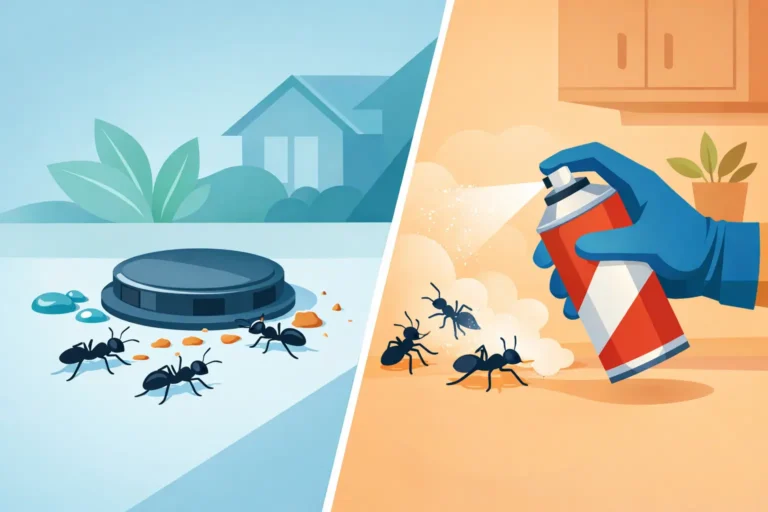 Ant Bait Versus Spray Treatment: Which Works?