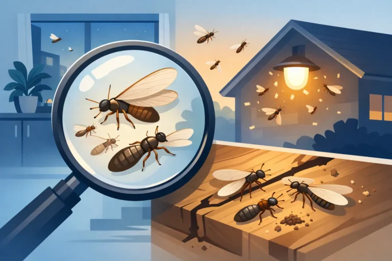 How to Identify Termite Swarmers in Your Home