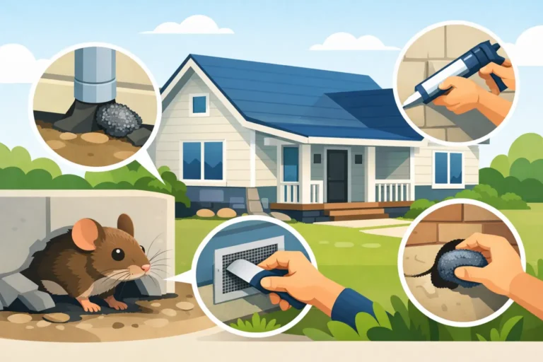 How to Seal Mouse Entry Points Around Your Home