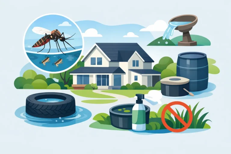 How to Stop Mosquito Breeding Around Your Home